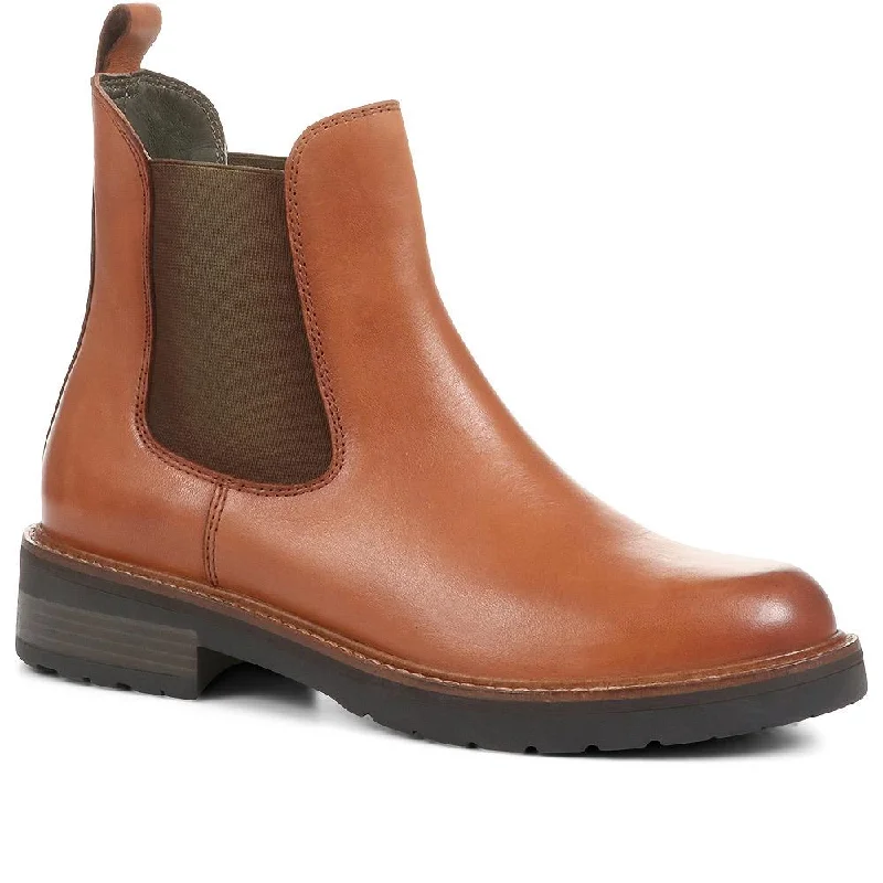 Elegant Casual Footwear Maddalena Leather Chelsea Boots - MADDALENA / 322 407