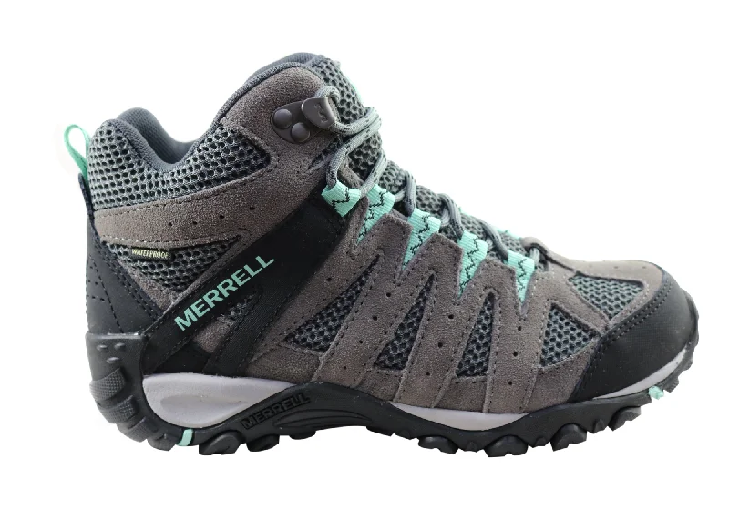 Comfortable Athletic Shoes Merrell Womens Accentor 2 Vent Mid Waterproof Comfortable Hiking Shoes