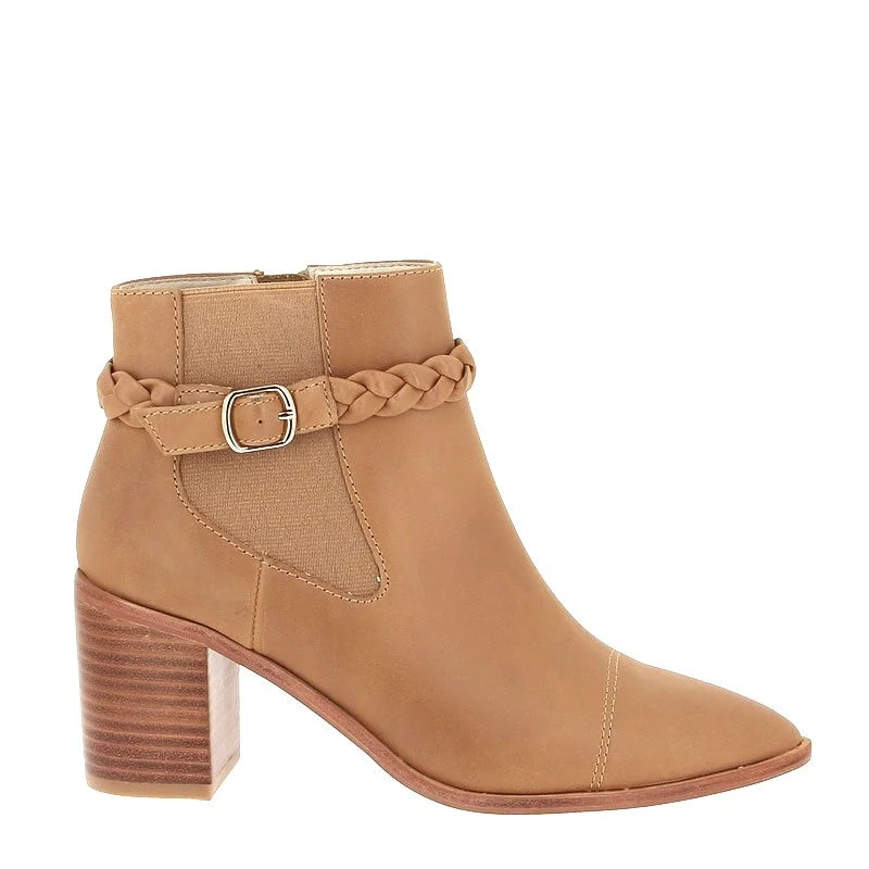 Nude Margo Tan Ankle Boot