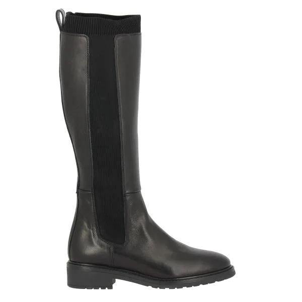 Unisa Estellar Black Knee High Boot