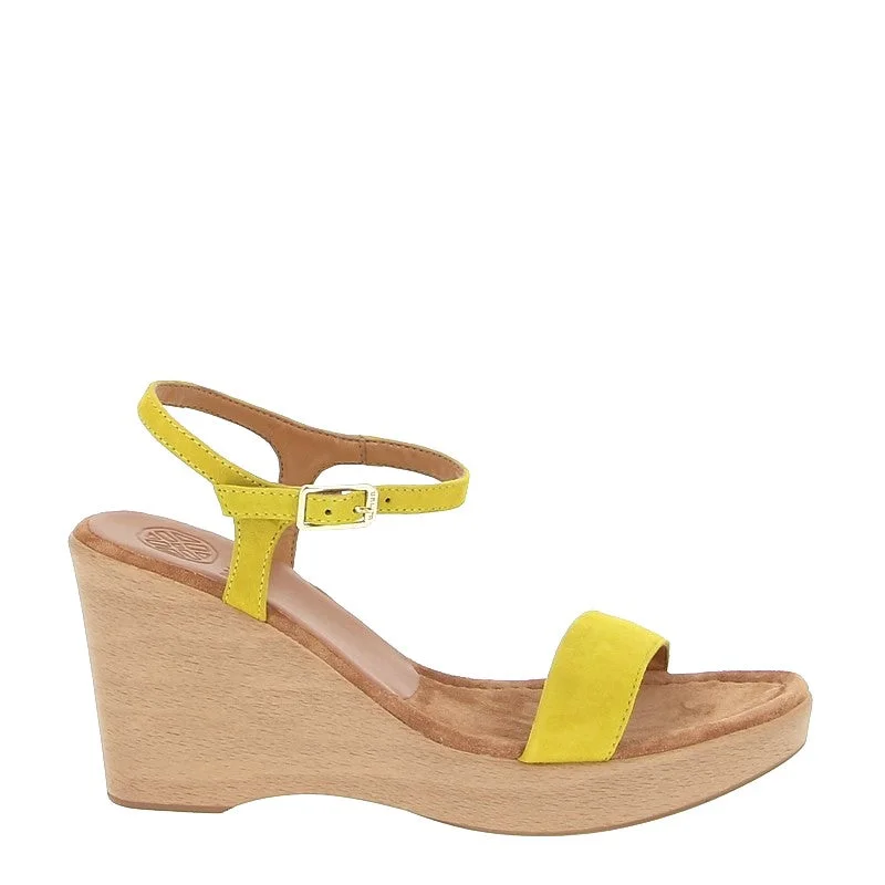 Unisa Rita Light Green Wedge Sandal