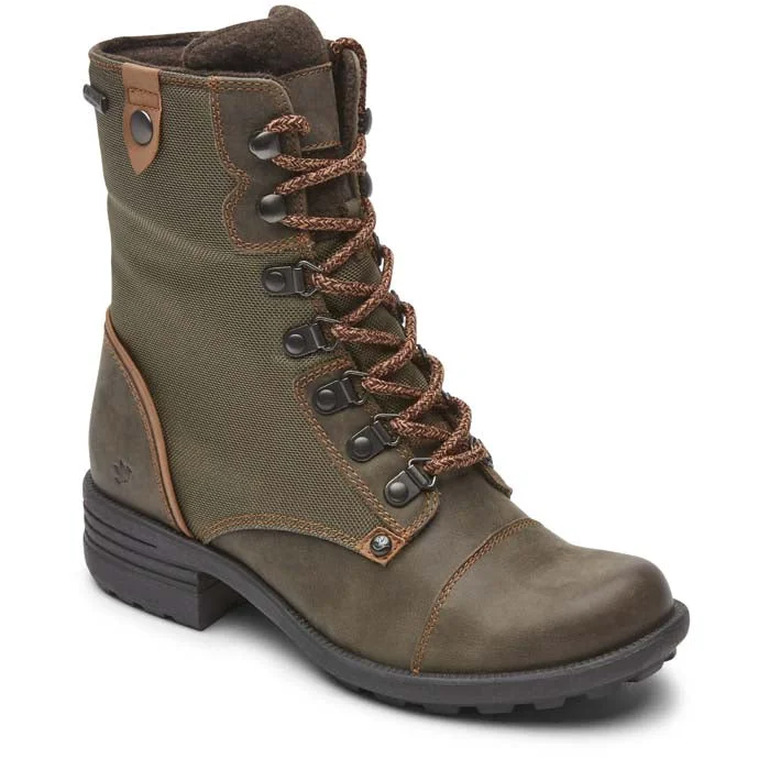 Womens Cobb Hill Brunswick Lace Waterproof in Forest