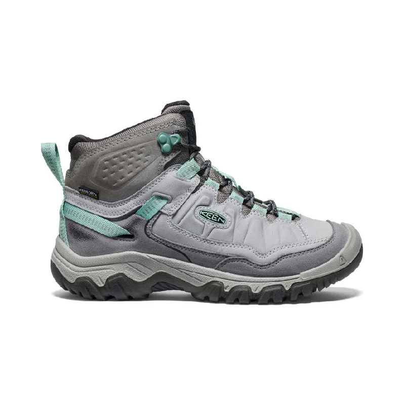 Women's Targhee IV Waterproof Hiking Boot  |  Alloy/Granite Green